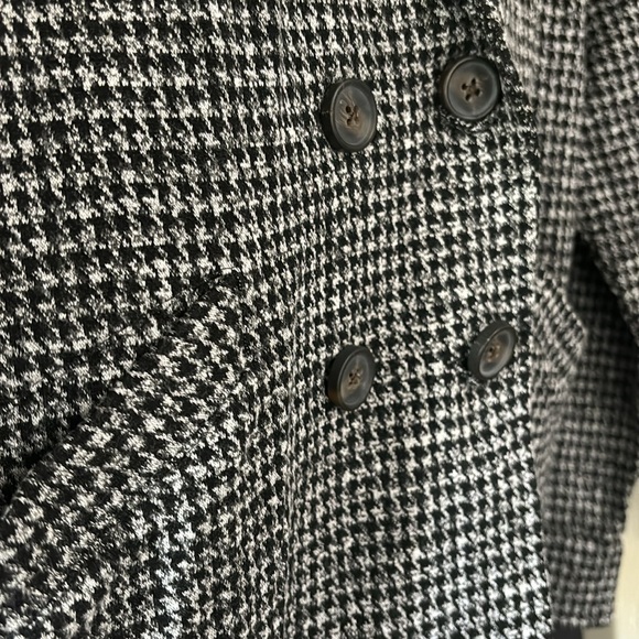 Madewell Brushed Knit Redford Blazer in Houndstooth Check - Picture 7 of 8